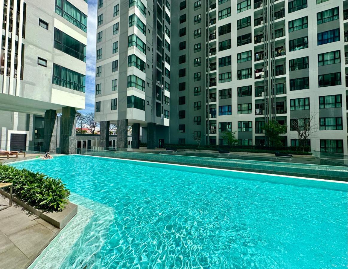 Best Location Condo With Swimming Pool, Gym, Sauna, Washing Mashine, Fast Internet In Central Of Pattaya Eksteriør bilde