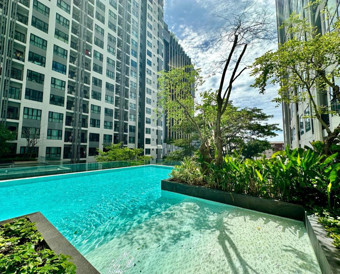 Best Location Condo With Swimming Pool, Gym, Sauna, Washing Mashine, Fast Internet In Central Of Pattaya Eksteriør bilde