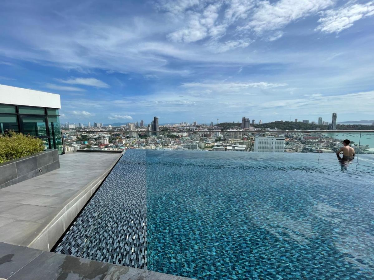 Best Location Condo With Swimming Pool, Gym, Sauna, Washing Mashine, Fast Internet In Central Of Pattaya Eksteriør bilde