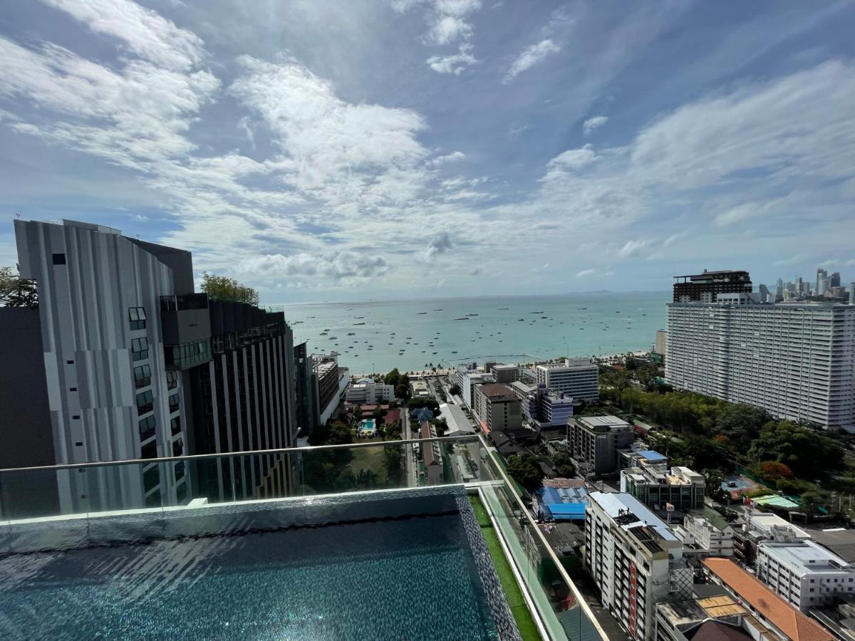 Best Location Condo With Swimming Pool, Gym, Sauna, Washing Mashine, Fast Internet In Central Of Pattaya Eksteriør bilde