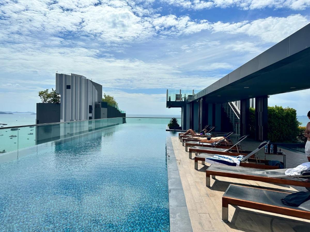 Best Location Condo With Swimming Pool, Gym, Sauna, Washing Mashine, Fast Internet In Central Of Pattaya Eksteriør bilde